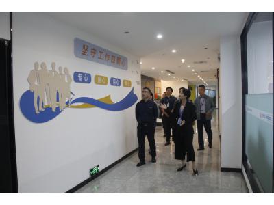 广东省水利水电第三工程局向导一行莅临437ccm必赢国际集团旅行交流