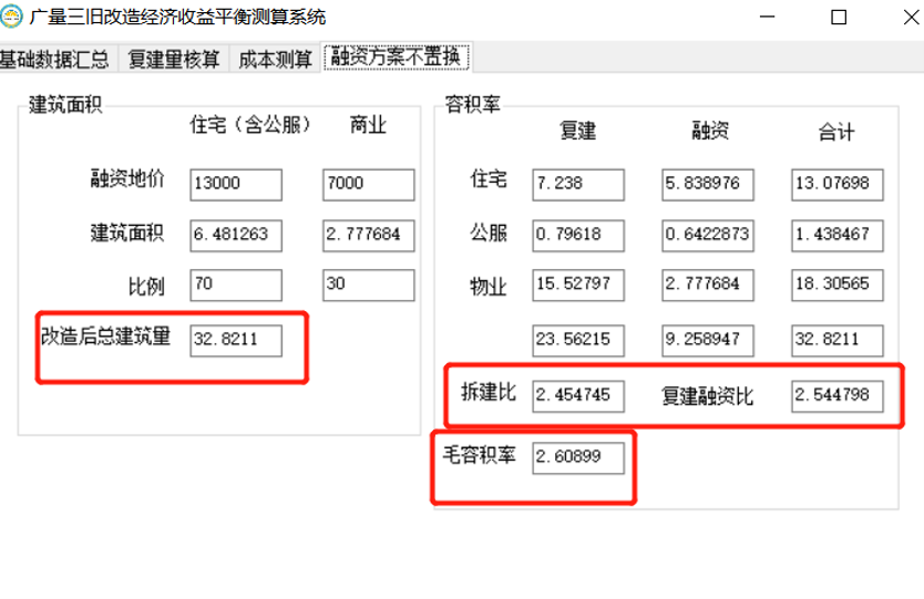 437ccm必赢国际三旧刷新经济收益平衡测算系统.png
